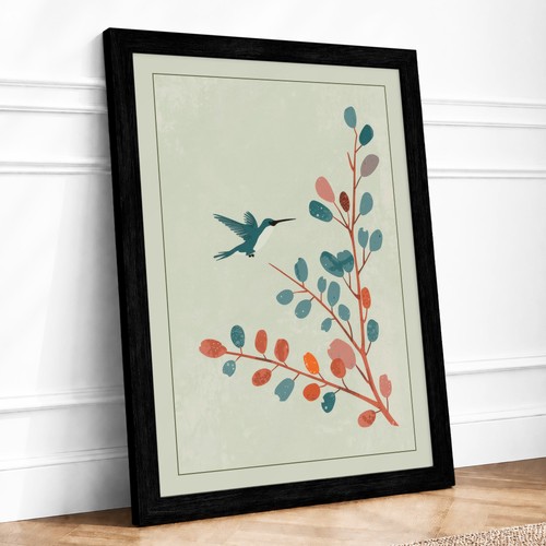 Bird among botanicals - bird,