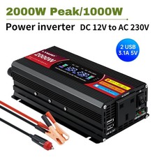 1000W 2000W Power Inverter 12V