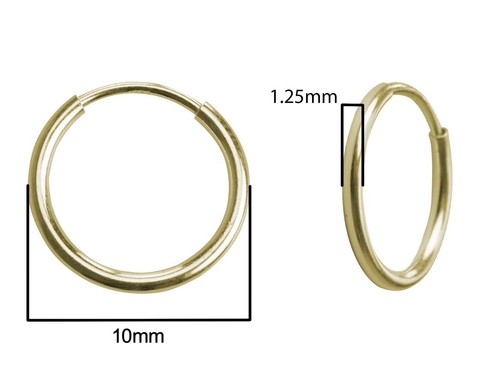 14ct yellow gold filled - gold,