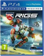 RIGS: Mechanized Combat League PSVR PS4 - PRE-OWNED - FREE SHIPPING - IMPORT