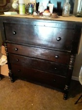 vintage highboy dresser