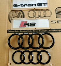 Original black rings Audi