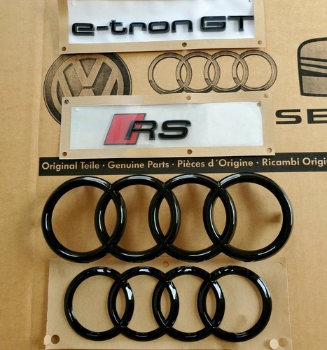 Original black rings audi - black,