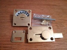 BRASS VACANT ENGAGED TOILET