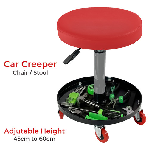 Creeper stool seat - creeper, pneumatic
