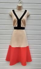 TEA DRESS,ALINE,SMART,60S,70'S,80'S,90S,VINTAGE STYLE,MYLEENE KLASS,SIZE 10,NWTS