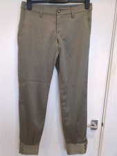 Rainbow Button Cuff Leg Trousers Womens Size 12