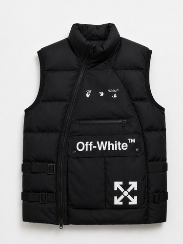 Off white puffer - off-white, gilet