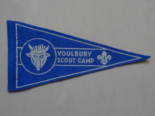 Youlbury scout camp pennant - youlbury,