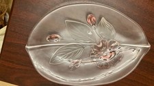 Oval plate / dish Walther Glas