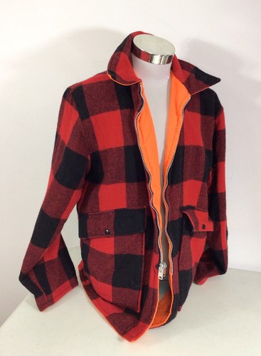Vintage plaid woolrich jacket - vintage,