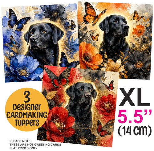 Card toppers for - xl,
