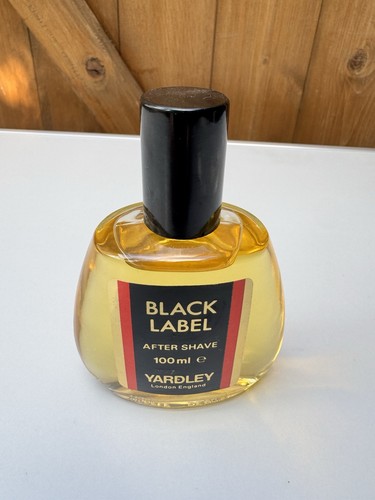 Yardley black label after - label,