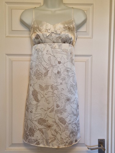 Chantelle cream floral satin - chantelle,