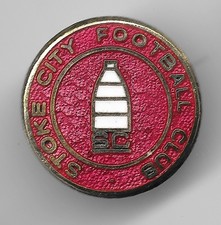 Vintage Stoke City Enamel