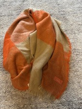 Joules Oversized Scarf Orange