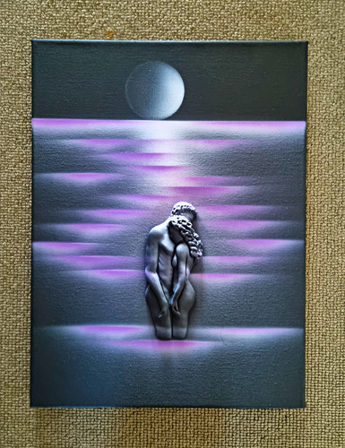 Surreal nude woman - surreal,