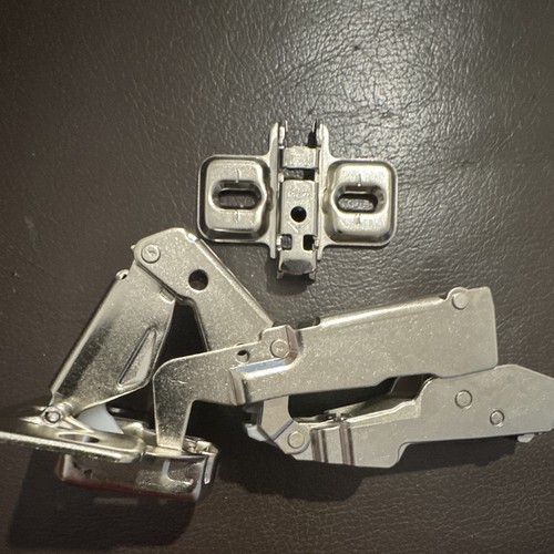 Cabinet door hinge with - door,