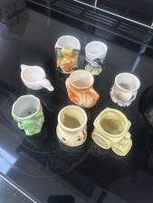 Egg Cup X 8 VTG . Stoneware