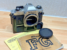 Nikon FG chrome camera body