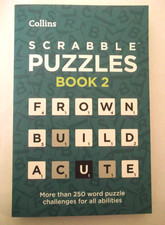 Collins SCRABBLE Puzzles Book 2 Brand New Copy