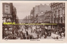 Leeds 1914 Real Photo Briggate