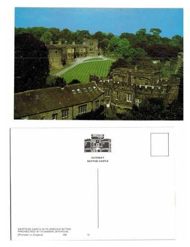 Vintage postcard skipton - vintage,