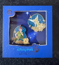 Selfridges Disney Limited Edition 200 Peter Pan And Tinkerbell pin new