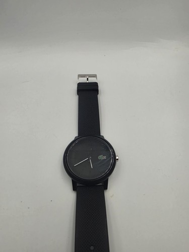 Lacoste men black silicone - lacoste, men's
