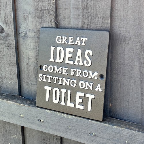 Funny metal wall signs - wall,