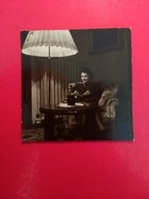 Old photo woman sitting