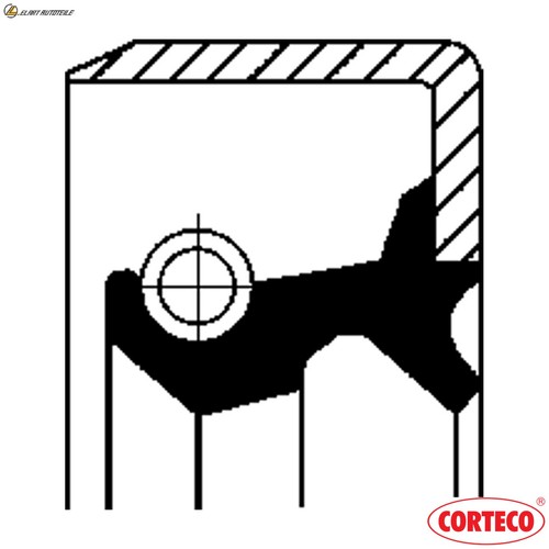 Sealing ring 19017377b for - 19017377b,