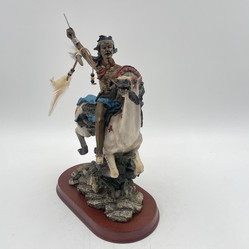 Native american horse - native, rider
