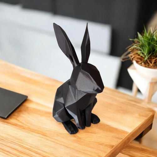 Low poly rabbit bunny - low,