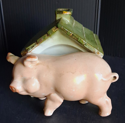 Late victorian ceramic - late, pig