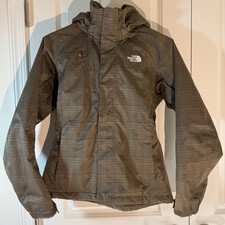 The North Face Women’s Size M Hyvent Brown Windbreaker Ski Rain Coat Jacket