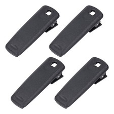 A4PCS Radio Belt Clip Black
