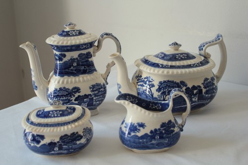 Copeland spode tower - spode's, blue
