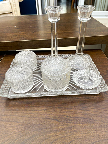 Vintage sowerby clear glass - vintage,