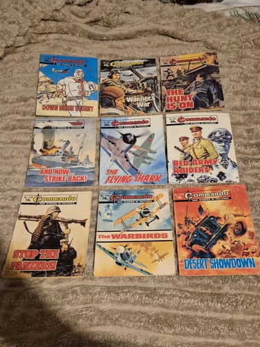 Commando comics job lot - 9,