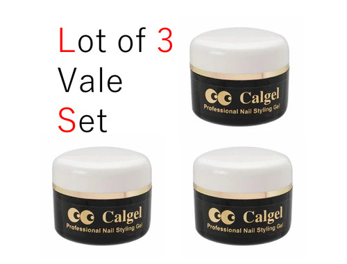 Lot set calgel clear - calgel, gel