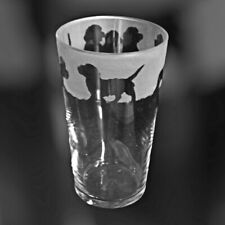 DANDIE DINMONT TERRIER Frieze Boxed 57cl Conical 1 Pint Glass