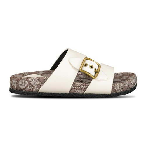 Coach addison sandals chalk - coach,