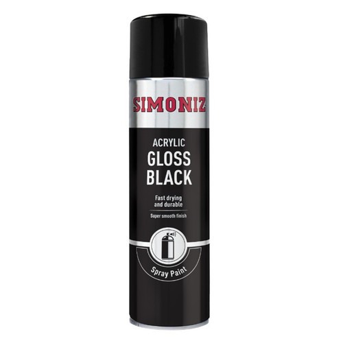 Simoniz acrylic gloss black - acrylic,