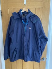 Mens Blue Lowe Alpine Raincoat