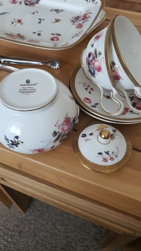 Wedgewood bone china floral - bone, "floral