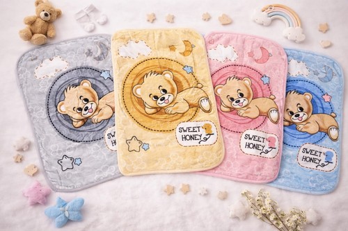 Fluffy cloud baby blanket - cloud,