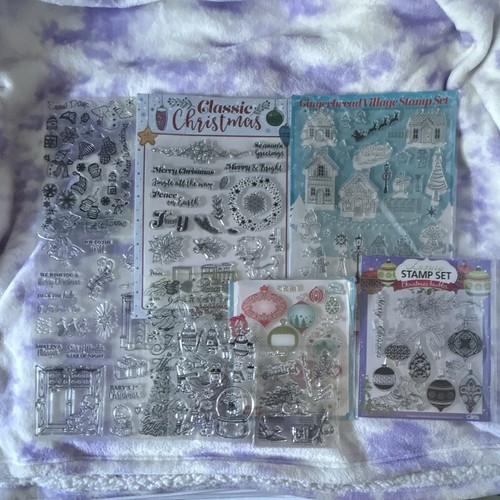 Christmas clear stamp set - stamp,