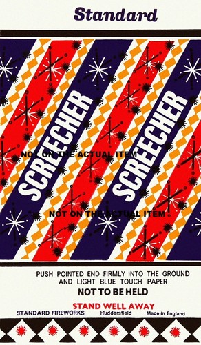 Sticker standard fireworks - sticker,