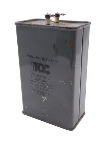 Tcc visconol 8µf 8uf 8mfd - 8uf,